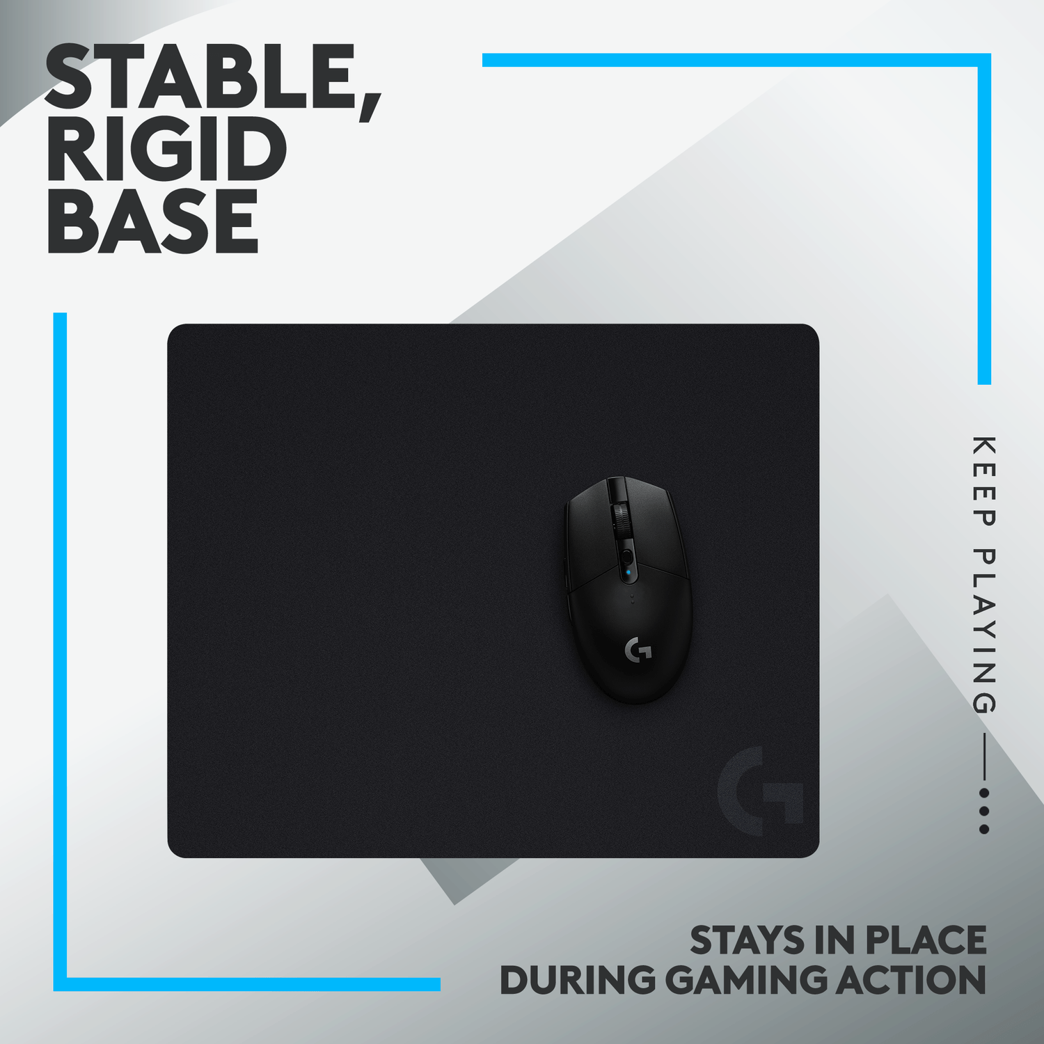 Mouse pad Logitech G440 (Negru) fotografia produsului View 8 L