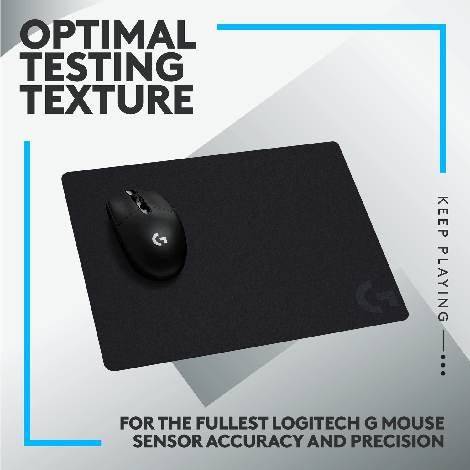 Mouse pad Logitech G440 (Negru) fotografia produsului View 7 L