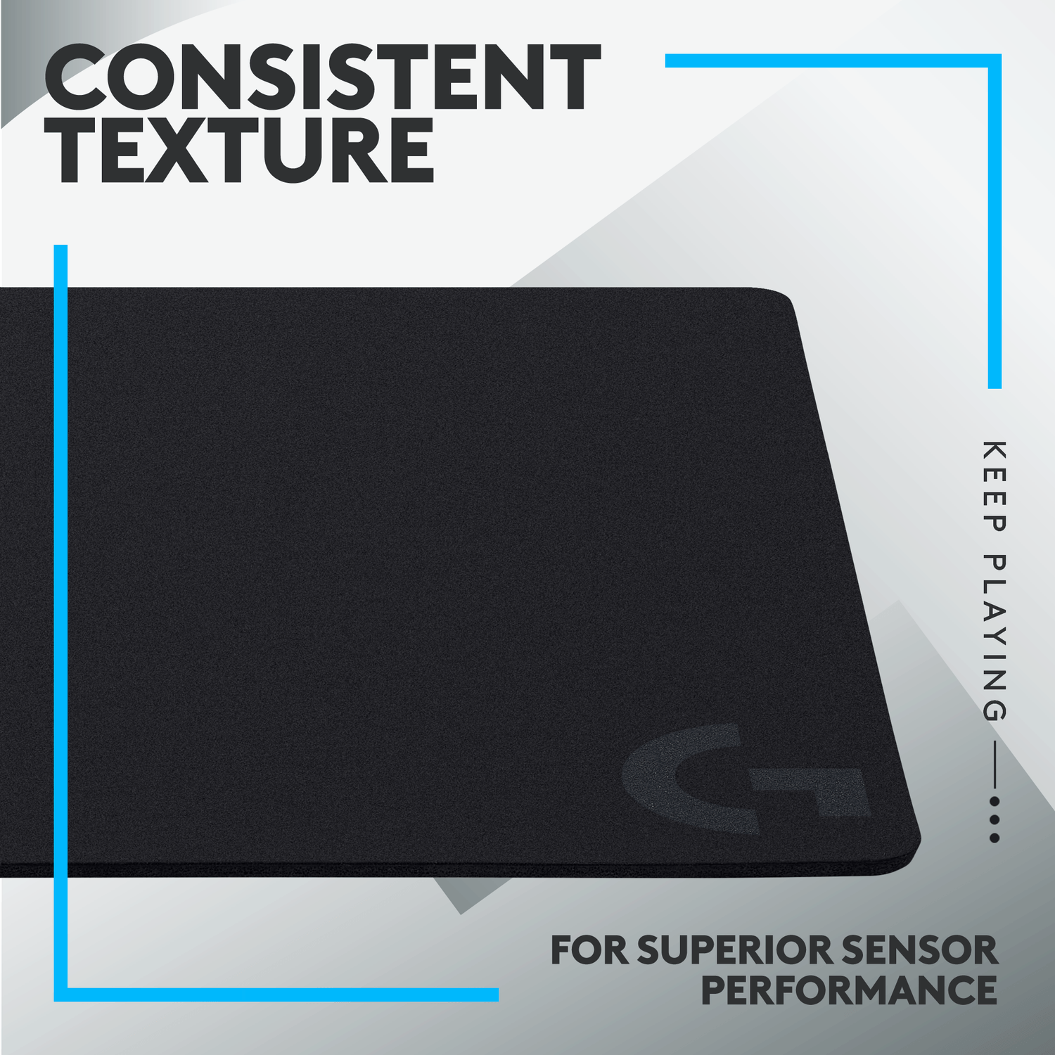 Mouse pad Logitech G440 (Negru) fotografia produsului View 6 L