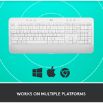 Tastatura Wireless Logitech Signature K650, Bluetooth, US INT (Alb) fotografia produsului View 10 S