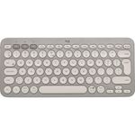 Tastatura Wireless Logitech K380, Bluetooth, Multi-Device, layout US International (Crem) fotografia produsului