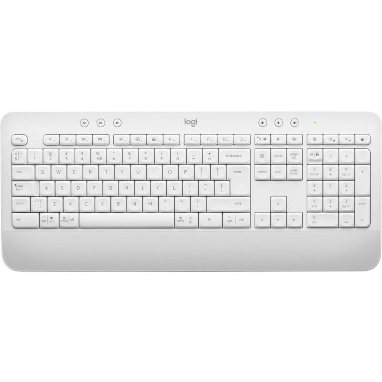 Tastatura Wireless Logitech Signature K650, Bluetooth, US INT (Alb) fotografia produsului
