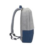 Rucsac Laptop RivaCase 7562, 15.6" (Gri/Albastru) fotografia produsului View 6 S