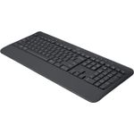 Tastatura Wireless Logitech Signature K650, Bluetooth, US INT (Negru) fotografia produsului View 4 S