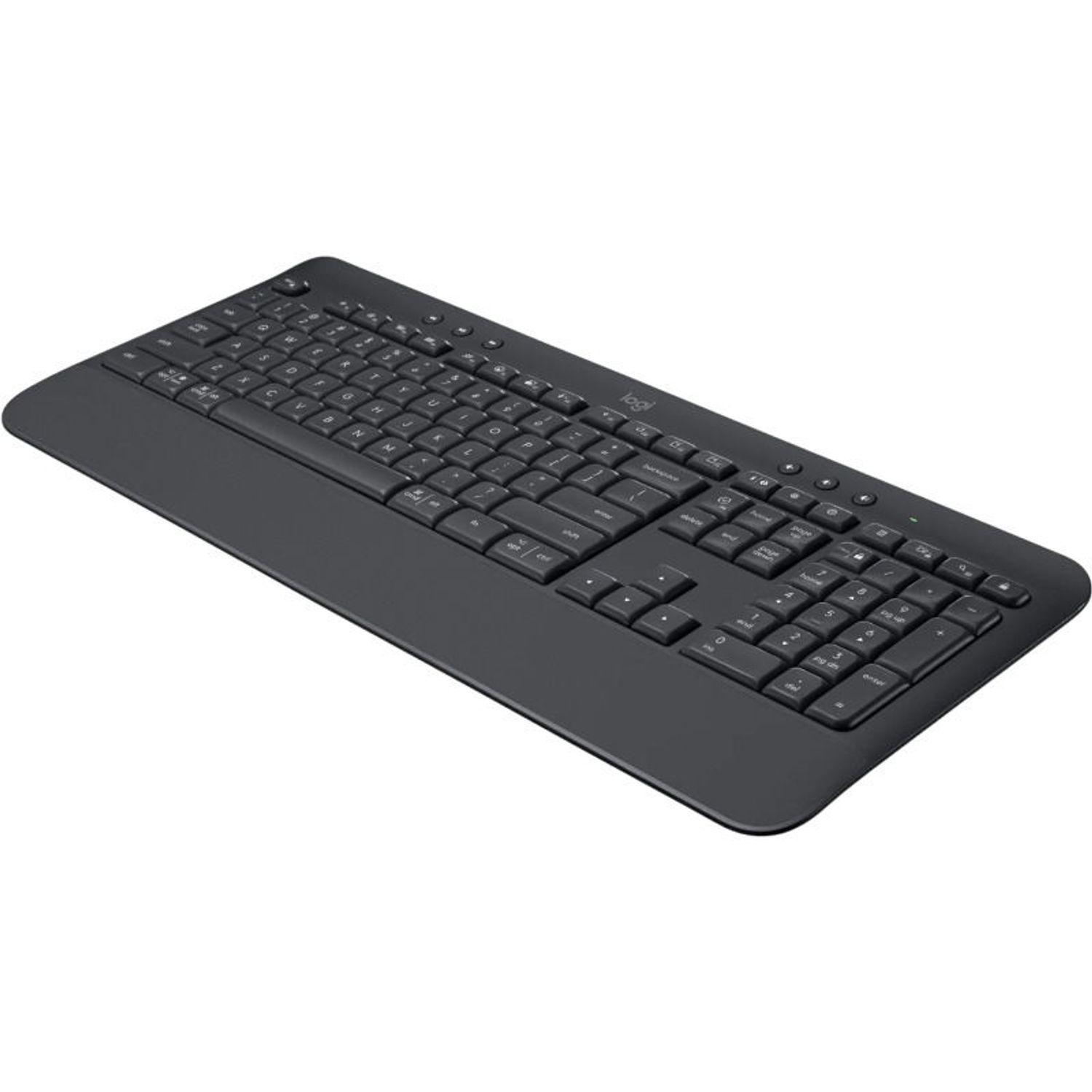 Tastatura Wireless Logitech Signature K650, Bluetooth, US INT (Negru) fotografia produsului View 4 L