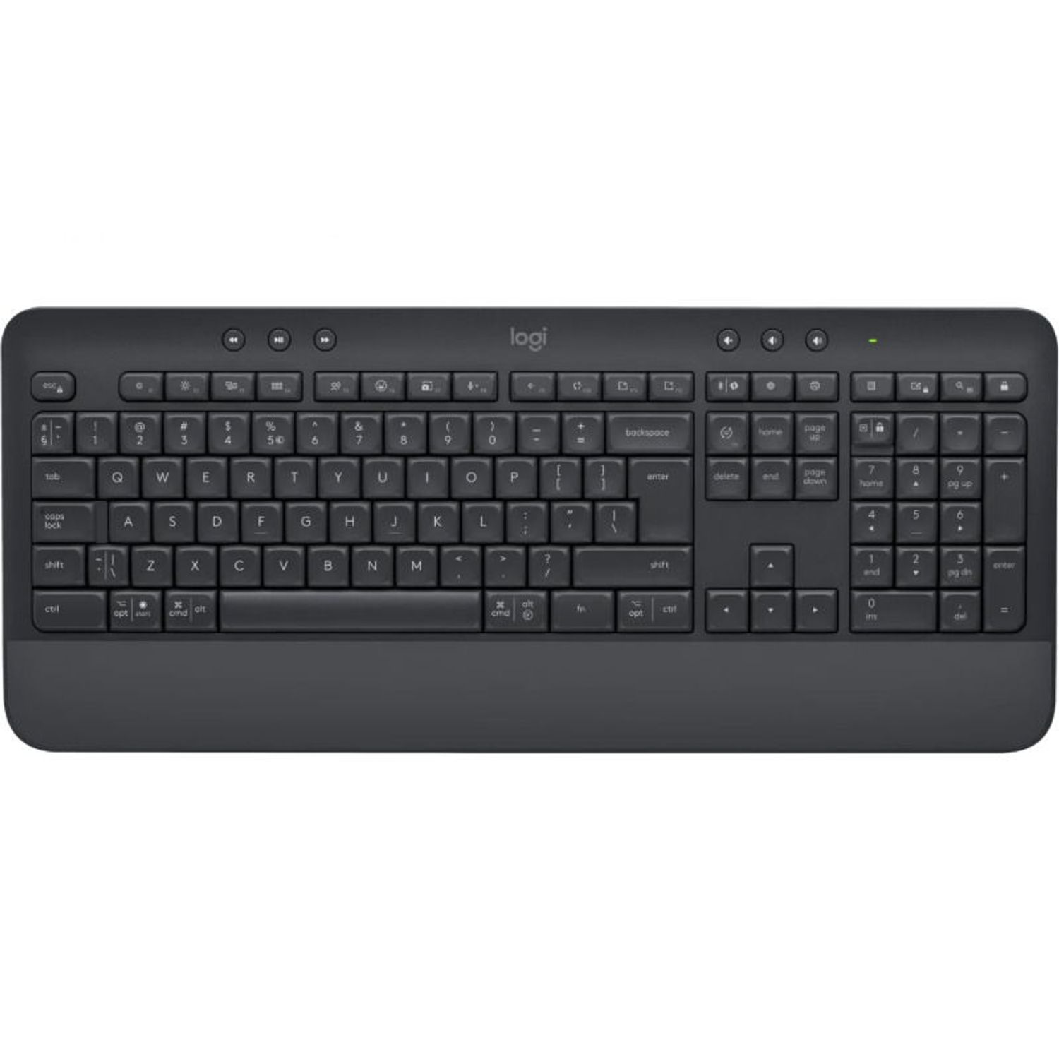 Tastatura Wireless Logitech Signature K650, Bluetooth, US INT (Negru) fotografia produsului