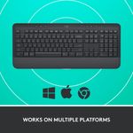 Tastatura Wireless Logitech Signature K650, Bluetooth, US INT (Negru) fotografia produsului View 10 S