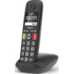 Telefon DECT fara fir Gigaset E290, Caller ID (Negru) fotografia produsului View 2 S