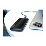 SSD Extern Crucial X8 2TB USB 3.2 tip C fotografia produsului View 2 S