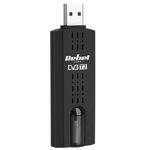 Tuner Rebel KOM1060, USB, DVB-T2, H.265 (Negru) fotografia produsului View 2 S