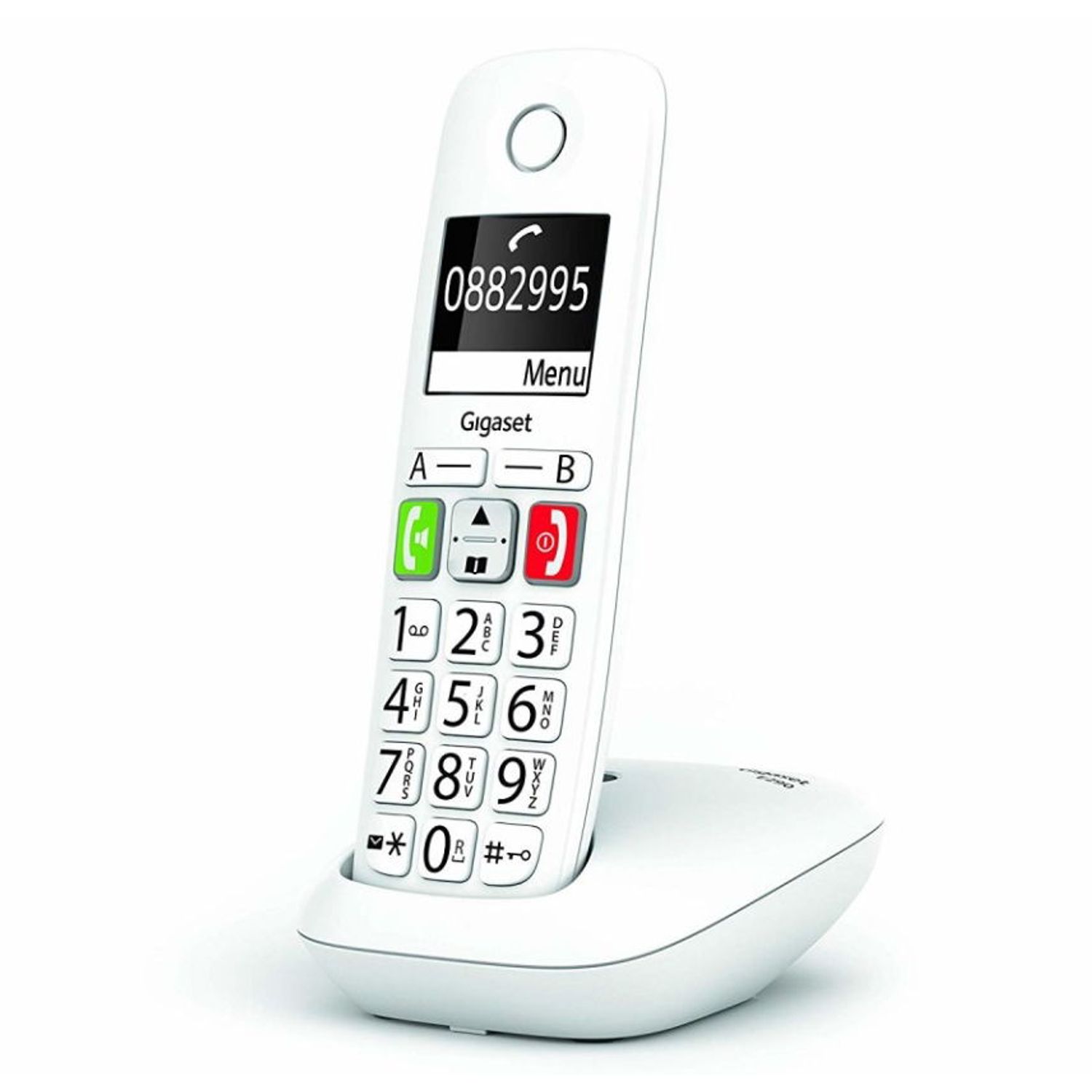 Telefon DECT fara fir Gigaset E290, Caller ID (Alb) fotografia produsului