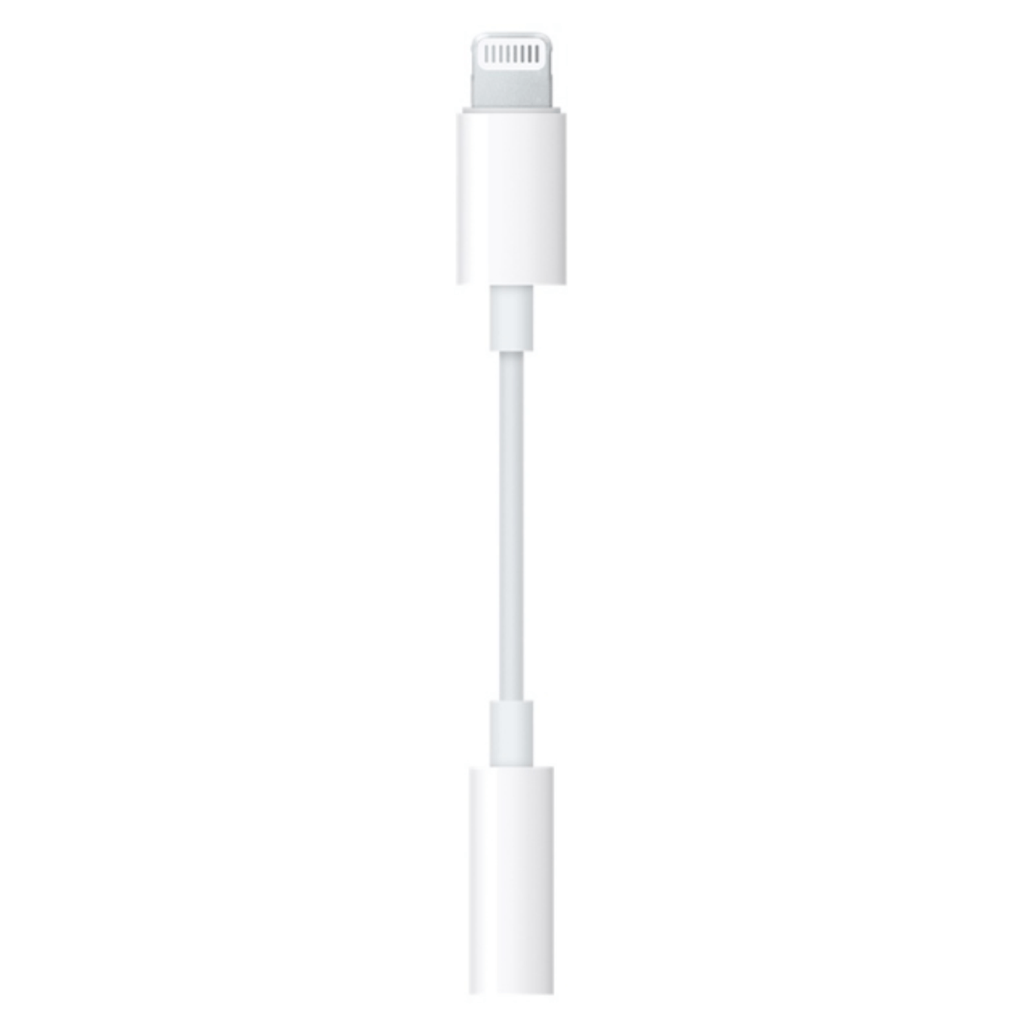 Adaptor Apple MMX62ZM/A, Lightning &ndash; Jack 3.5 mm (Alb) fotografia produsului View 3 L