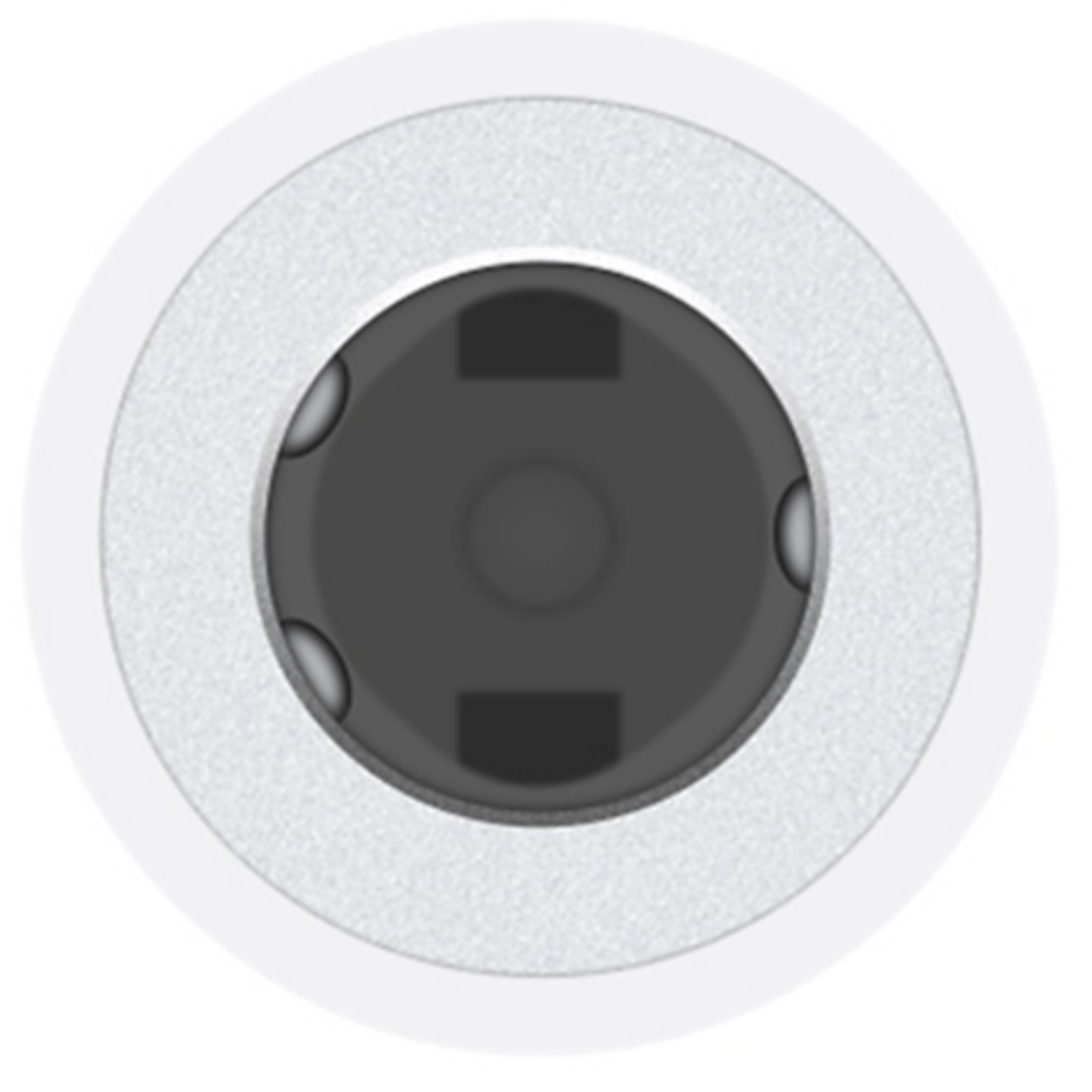 Adaptor Apple MMX62ZM/A, Lightning &ndash; Jack 3.5 mm (Alb) fotografia produsului View 2 L