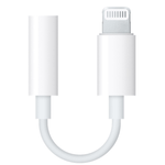 Adaptor Apple MMX62ZM/A, Lightning &ndash; Jack 3.5 mm (Alb) fotografia produsului