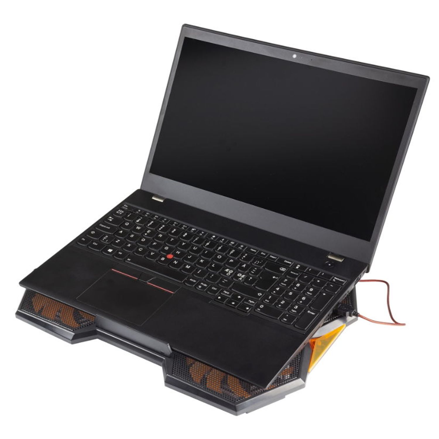 Cooler Laptop Deltaco Gaming GAM-072, 17.3" (Negru) fotografia produsului View 5 L