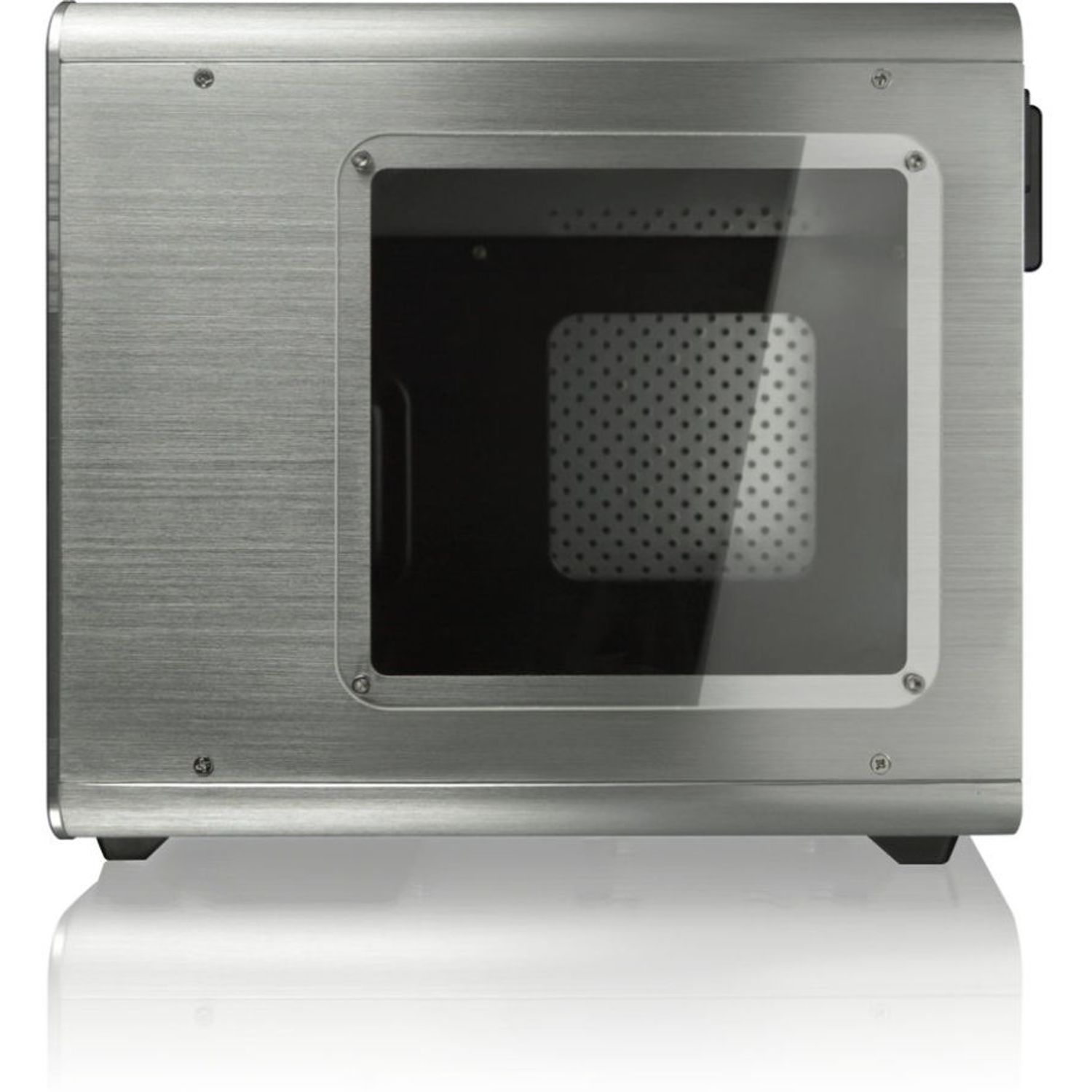 Carcasa RAIJINTEK METIS Plus, Mini-ITX (Argintiu) fotografia produsului View 4 L