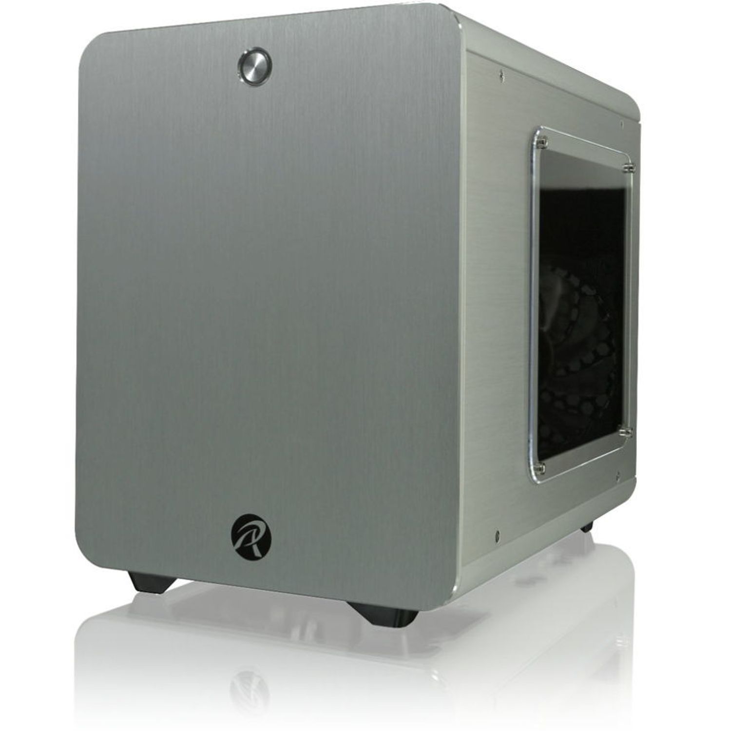 Carcasa RAIJINTEK METIS Plus, Mini-ITX (Argintiu) fotografia produsului View 2 L