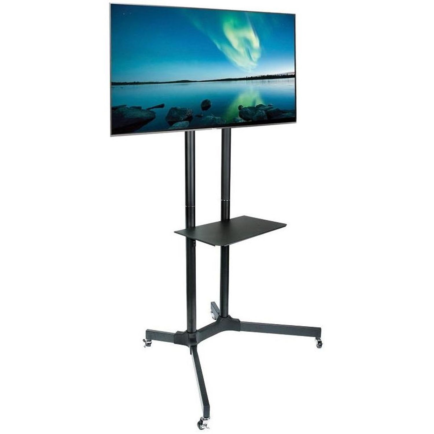 Stand TV Techly 309982, 30" - 65", 60 Kg (Negru) fotografia produsului View 3 L