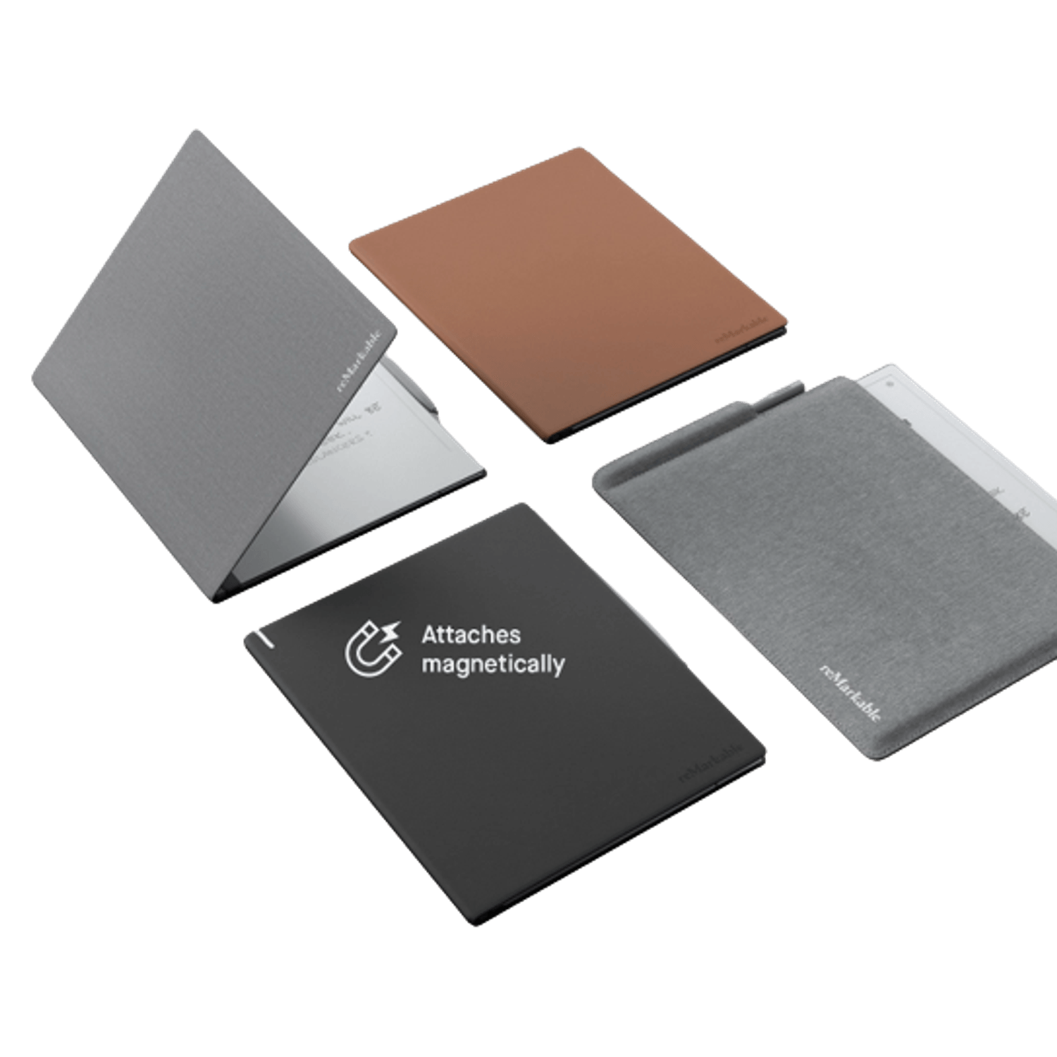 Husa Tip Plic reMarkable Folio pentru reMarkable 2 (Gri) fotografia produsului View 3 L