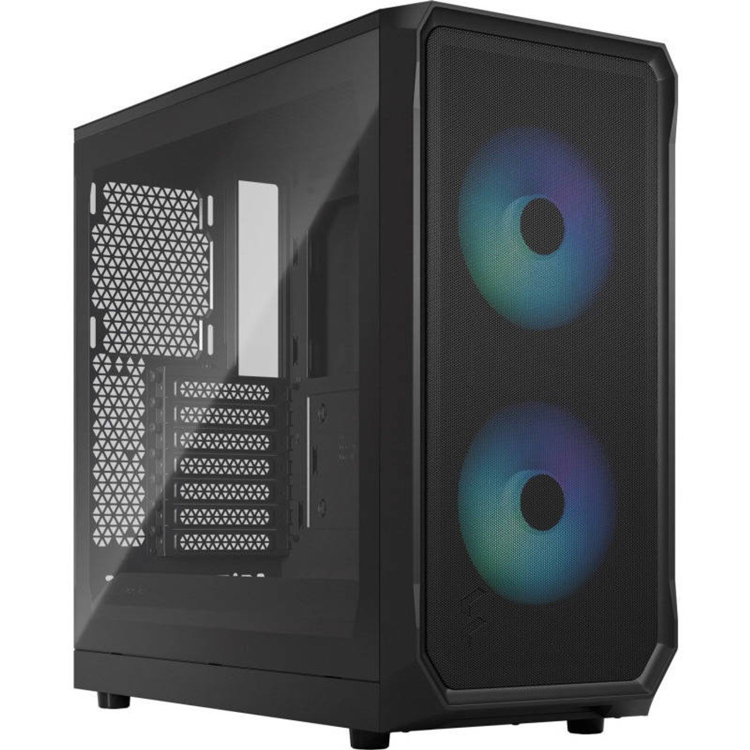 Carcasa Fractal Design Focus 2 RGB, MiddleTower (Negru) fotografia produsului