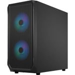 Carcasa Fractal Design Focus 2 RGB, MiddleTower (Negru) fotografia produsului View 2 S