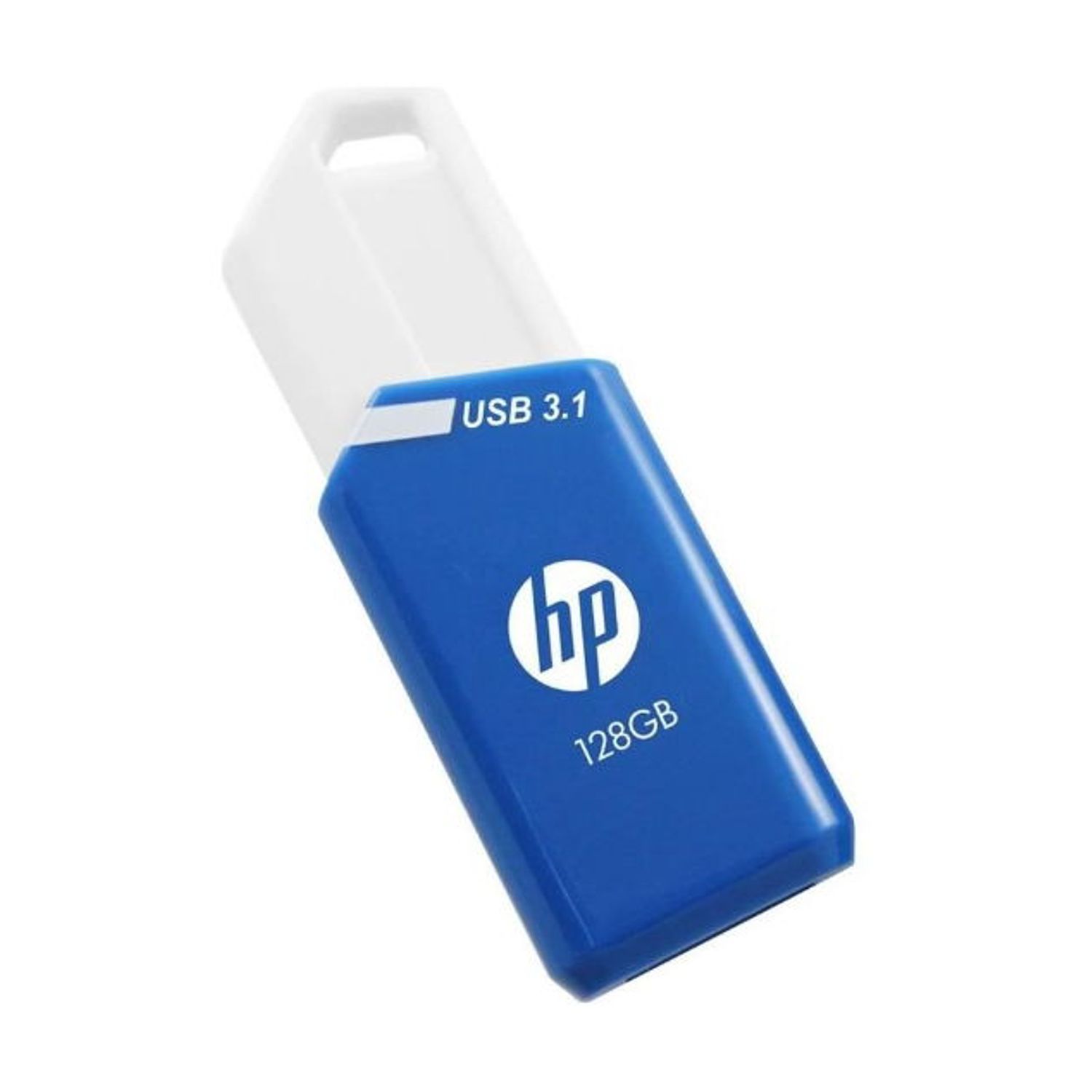 Stick USB HP Pendrive 128GB, 755W, USB 3.1 (Alb/Albastru) fotografia produsului