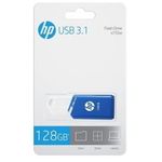 Stick USB HP Pendrive 128GB, 755W, USB 3.1 (Alb/Albastru) fotografia produsului View 4 S