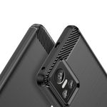 Husa Carbon flexible pentru Realme GT Neo 3 (Negru) fotografia produsului View 4 S
