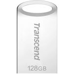 Memorie USB Transcend JetFlash 710 128GB USB 3.1 Silver fotografia produsului