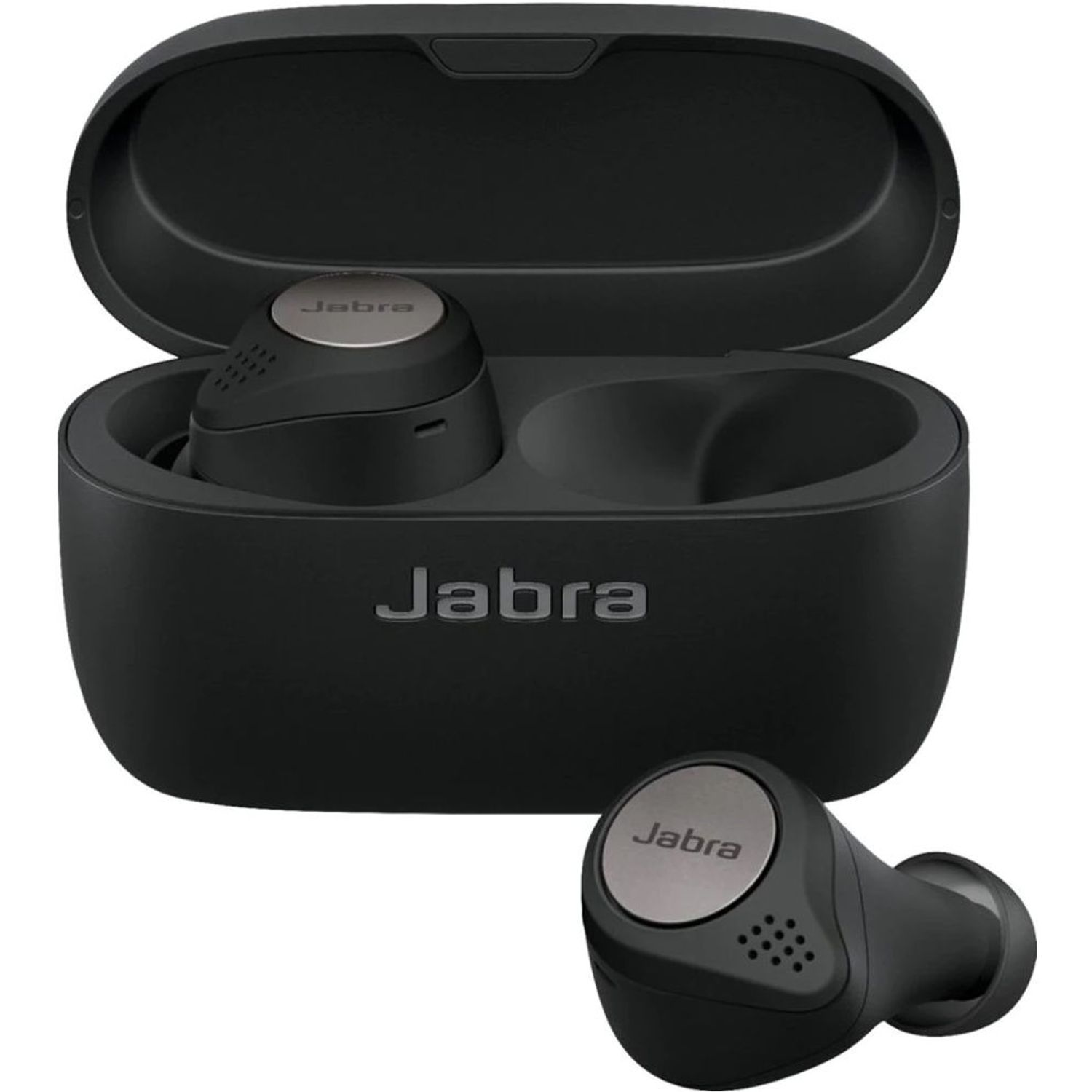 Casti Jabra Elite Active 75t, True Wireless, Bluetooth, In-Ear (Negru) fotografia produsului View 2 L