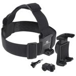 Sistem prindere pe cap Maclean MC-825 pentru telefon, camera video (Negru) fotografia produsului