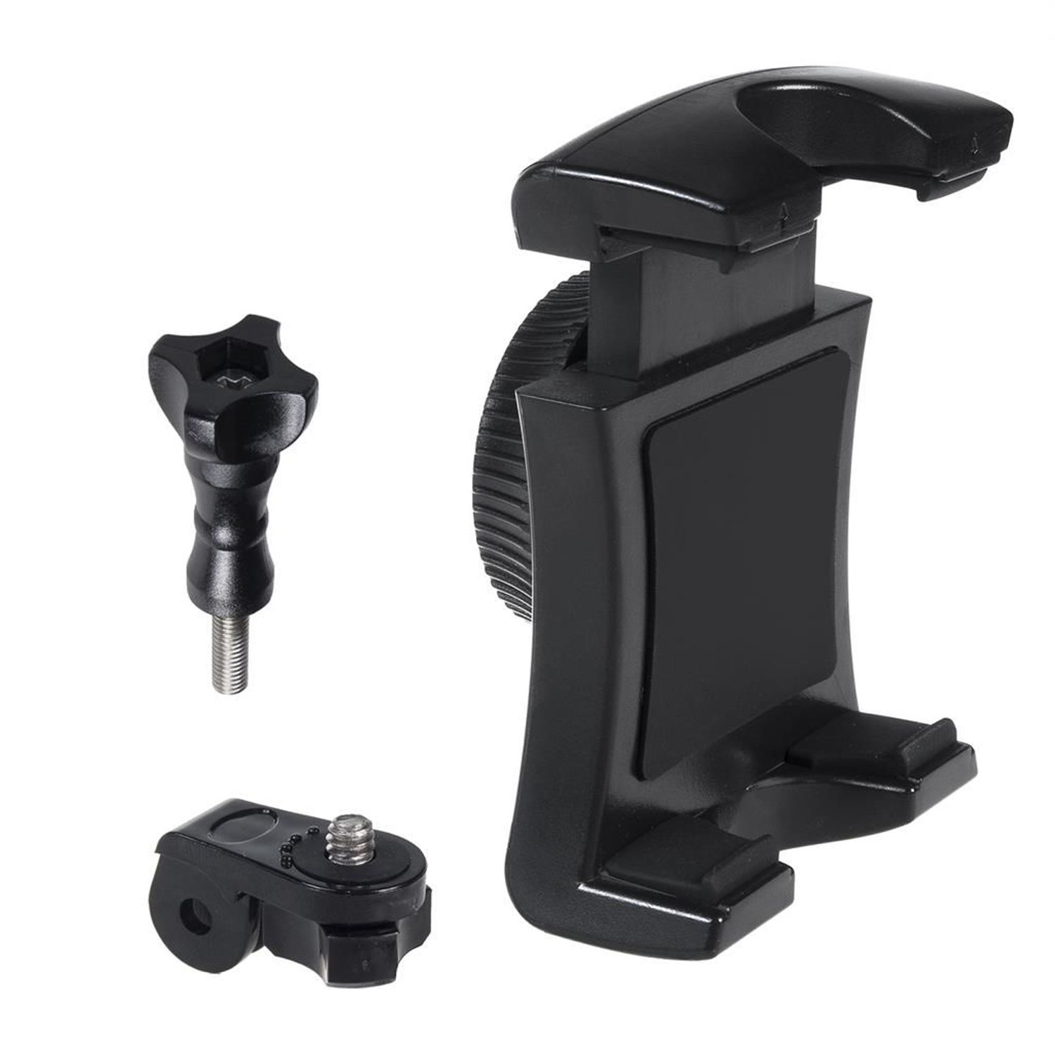 Sistem prindere pe cap Maclean MC-825 pentru telefon, camera video (Negru) fotografia produsului View 2 L