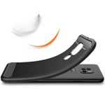 Husa Flexibila Antisoc Carbon pentru Motorola Moto G9 Play / E7 Plus (Negru) fotografia produsului View 8 S