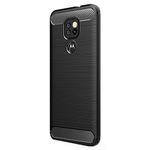Husa Flexibila Antisoc Carbon pentru Motorola Moto G9 Play / E7 Plus (Negru) fotografia produsului