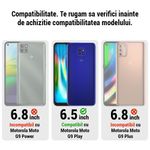Husa Flexibila Antisoc Carbon pentru Motorola Moto G9 Play / E7 Plus (Negru) fotografia produsului View 3 S