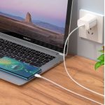 Cablu de date BLUE Power B1BX19, USB Type-C - USB Type-C, 1m, 3 A (Alb) fotografia produsului View 3 S