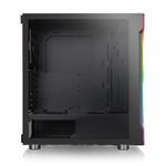 Carcasa Thermaltake H200, MidTower, Tempered Glass (Negru) fotografia produsului View 2 S