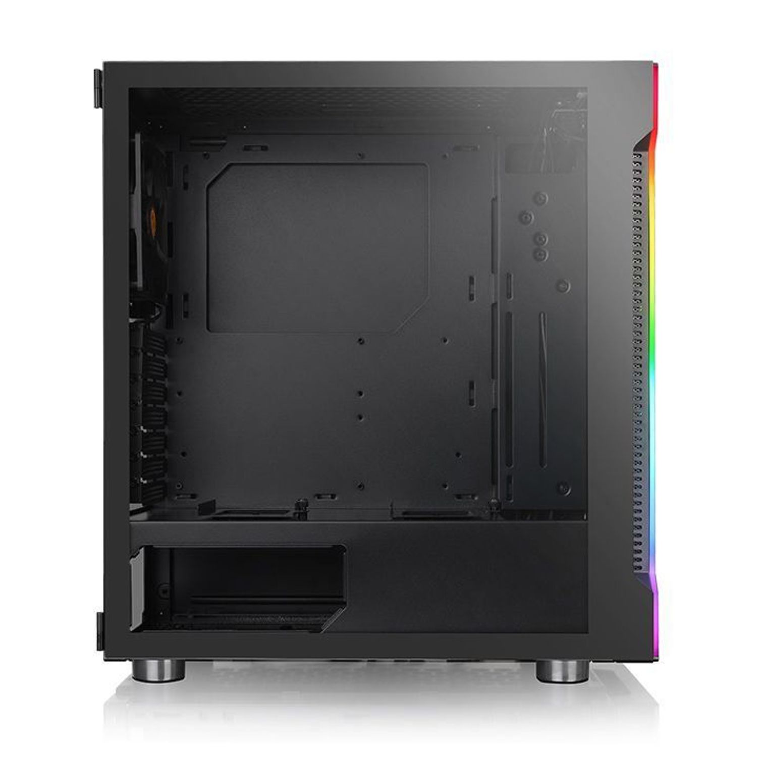 Carcasa Thermaltake H200, MidTower, Tempered Glass (Negru) fotografia produsului View 2 L