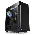 Carcasa Thermaltake H200, MidTower, Tempered Glass (Negru) fotografia produsului