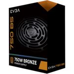 Sursa EVGA 750 B5, 80 PLUS&reg; Bronze, 750W, Fully Modular fotografia produsului View 6 S