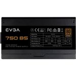 Sursa EVGA 750 B5, 80 PLUS&reg; Bronze, 750W, Fully Modular fotografia produsului View 10 S
