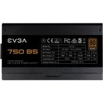 Sursa EVGA 750 B5, 80 PLUS&reg; Bronze, 750W, Fully Modular fotografia produsului View 4 S