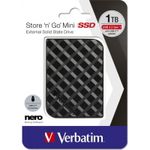 SSD Extern Verbatim Store 'n' Go Mini 1TB USB 3.0 fotografia produsului View 4 S