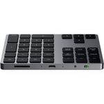 Tastatura numerica Satechi Aluminum Bluetooth Extended, Space Gray fotografia produsului View 4 S