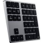 Tastatura numerica Satechi Aluminum Bluetooth Extended, Space Gray fotografia produsului View 3 S