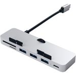 Docking station Satechi Aluminum TYPE-C CLAMP PRO, Silver fotografia produsului View 3 S