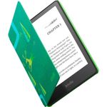 E-Book Reader Kindle PaperWhite 2021, Ecran 6.8", Waterproof, 8GB, Wi-Fi + husa Amazon (Verde) fotografia produsului View 2 S