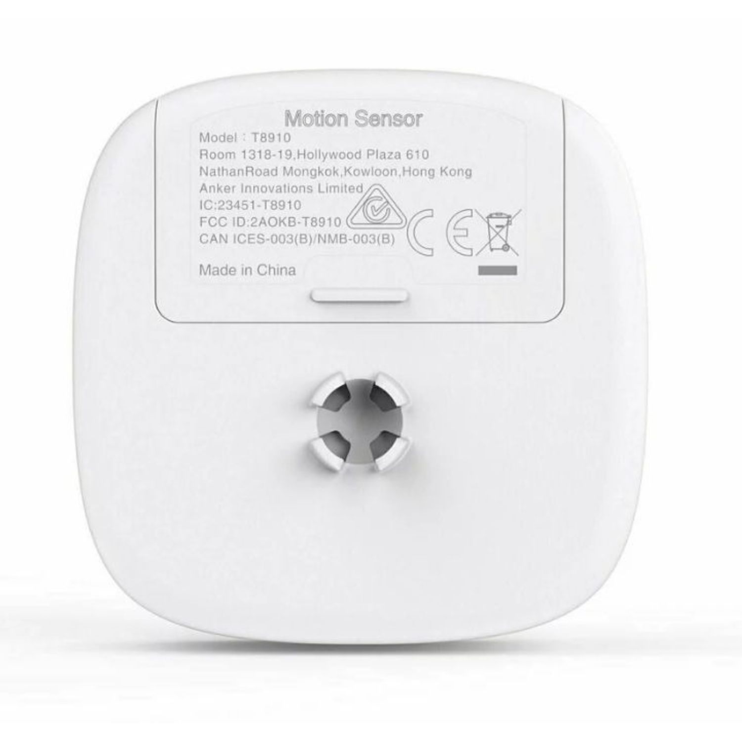 Senzor de miscare Wireless Eufy T8910021 Security, 30m (Alb) fotografia produsului View 7 L