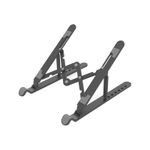 Stand laptop din aluminiu Orico PFB-A24, pliabil, Negru fotografia produsului View 2 S