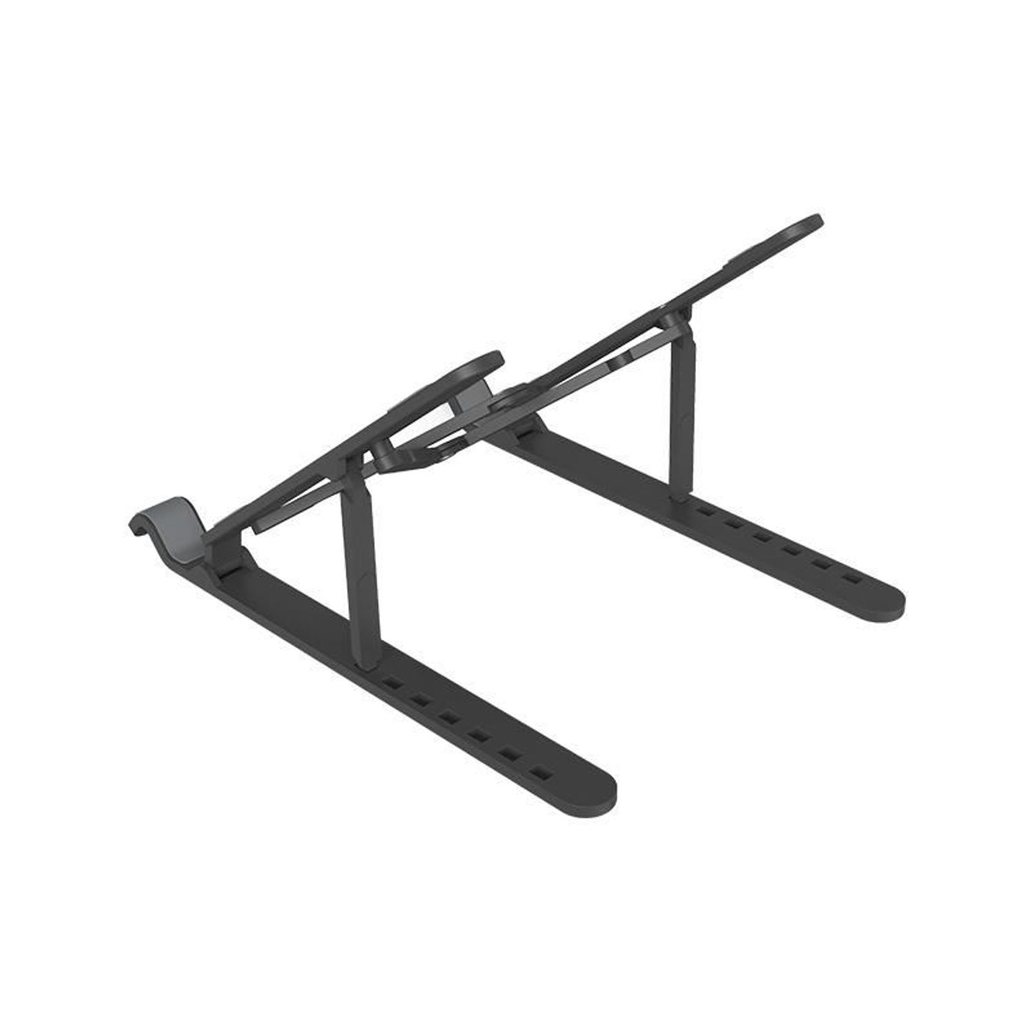 Stand laptop din aluminiu Orico PFB-A24, pliabil, Negru fotografia produsului View 4 L